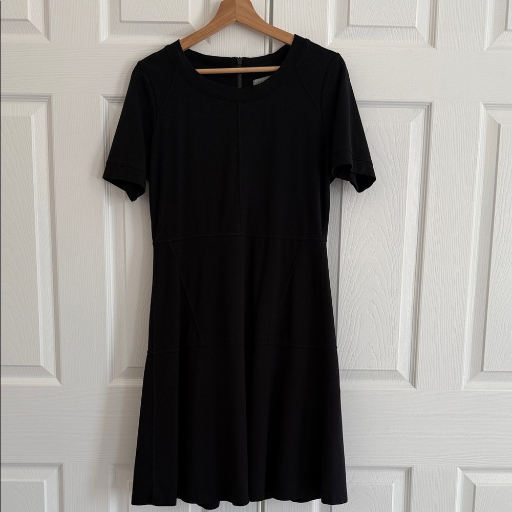 Athleta Black Short Sleeve Dress